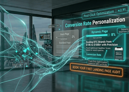 High converting Google Ads landing page best practices structure chart